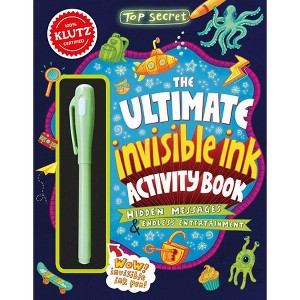 Klutz Top Secret: The Ultimate Invisible Ink Activity Book, Ages 6 and up - 1 of 4