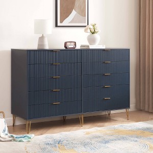 Manhattan Comfort Dumbo 10 Drawer Double Dresser - 1 of 4