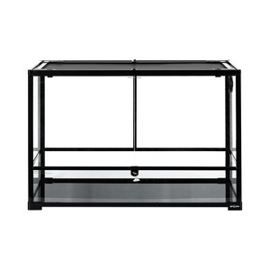 REPTI ZOO 67 Gallon Full Reptile Glass Terrarium, Double Hinge Door Reptile Terrarium 36" x 18" x 24"(Knock-Down) - 1 of 4