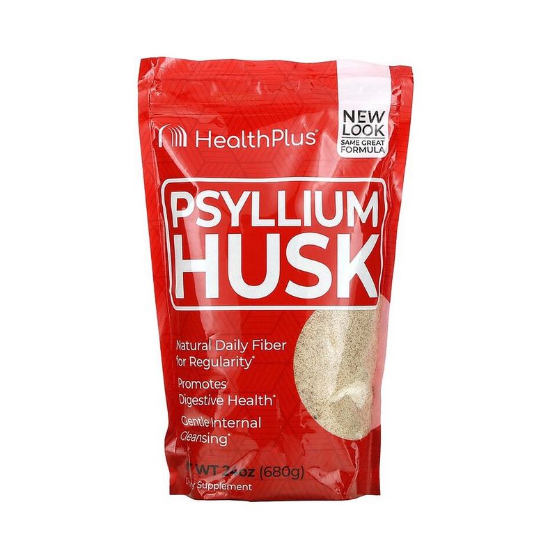 Health Plus Dietary Supplements Psyllium Husk - 24oz Powder, 1 of 3