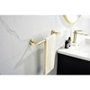 OUTSUPPLY 6-Piece Stainless Steel Bathroom Set, Wall Mount Towel Rack & Hooks, Rustproof Bath Accessories - 4 of 4