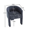 NicBex Modern Desk Chair, Modern Accent Chair with Metal Legs  Armchair for Home Office & Small Spaces - 4 of 4