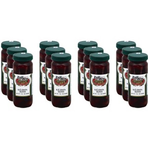 Dell Alpe Kalamata Olives - Case of 12 - 7 oz. - 1 of 3