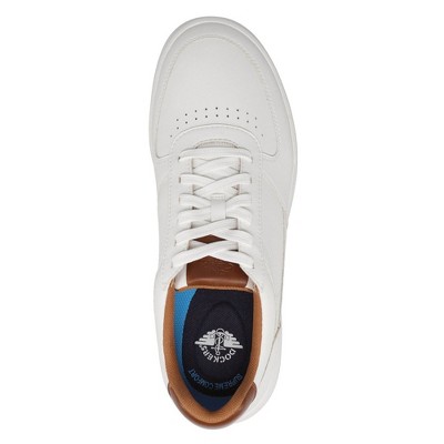 Dockers Mens Brad Casual Sneaker, White/Dark Tan, Size 10 — фото 2