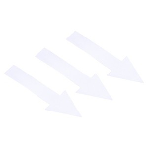 Unique Bargains Directional Sign PVC Adhesive Removable Arrow Stickers 6 Sheet - 1 of 4