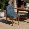 ARDEN Foam Outdoor Dining Chair Cushion, 20 x 20, made with ProFoam, Rain-proof, Fade Resistant - 2 of 4