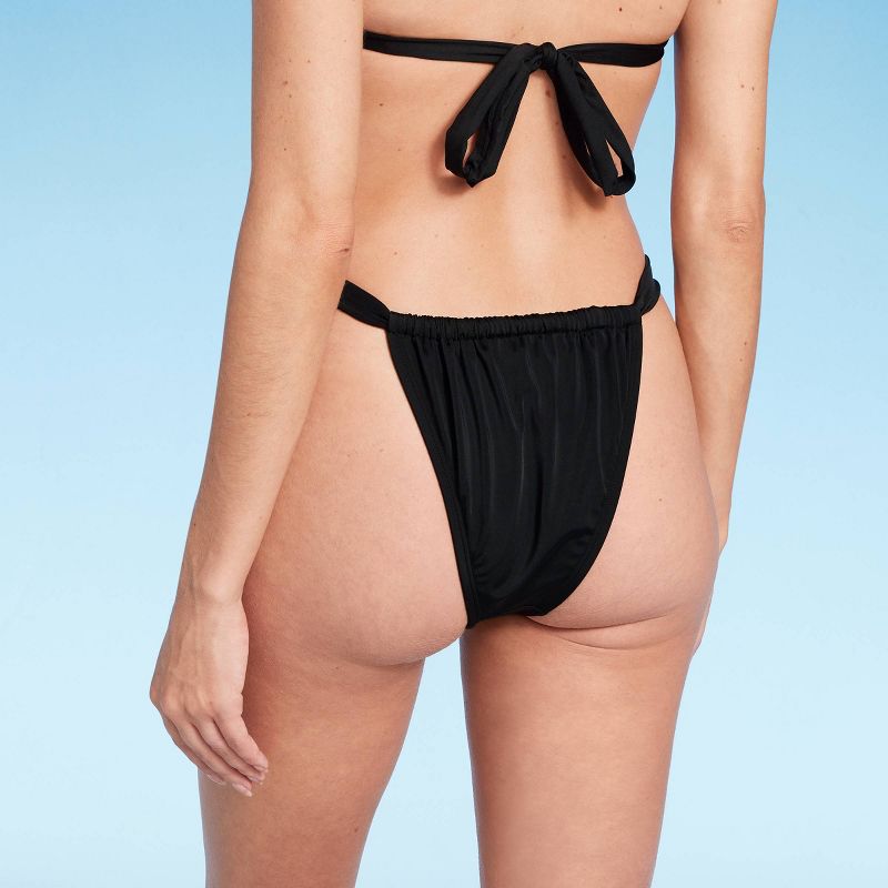 Women's Tunneled High Leg Extra Cheeky Bikini Bottom - Shade & Shore™, 3 of 7