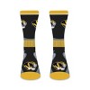 NCAA Missouri Tigers Large Crew Socks: Cushioned Heel & Toe, Knit Midweight Fabric - 2 of 3