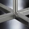 Urban Ambiance Luxury Minimalist Chandelier,  12.875"H x 21.625"W,  Brushed Nickel Finish, UHP3120 - 4 of 4