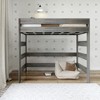 Plank+Beam Solid Wood Farmhouse High Loft Bed - 2 of 4