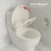 Toilet Seat Round,/Elongated Toilet Lid Soft-Slow Close, Heavy Duty Toilet Seat, Easy to Install, Universal Fit - 4 of 4