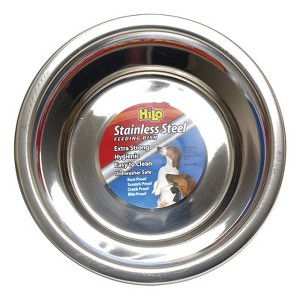 Hilo - Pet Dish For Dogs - Plain Stainless Steel - Silver - 1 qt - 1 of 1