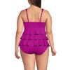 Lands' End Women's Smoothing Control Ruffle Fauxkini One Piece Swimsuit - 2 of 4