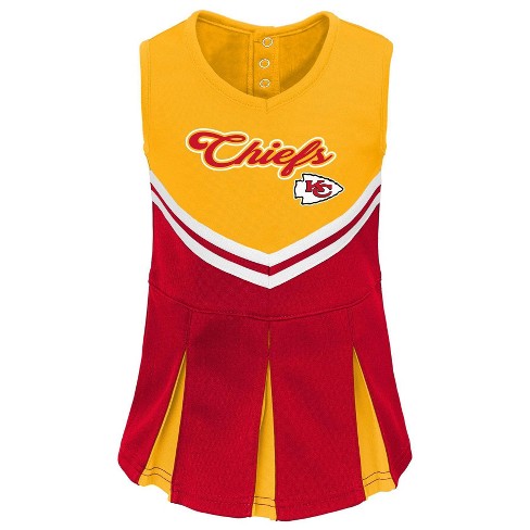 Nfl Kansas City Chiefs Toddler Girls Cheer Set 12m Target