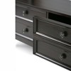 Solid Wood Freestanding Transitional Console Table with 2 Double Deep Drawers, Large Open Shelf and Multipurpose Design - 3 of 4