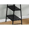 Monarch Specialties Computer Desk Home Office Laptop Storage Shelves 48InchL Work Metal Laminate Black Marble Look Contemporary Modern - 3 of 4