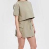 Women's Rhinestone Casual Top and Skirt Set – Cherie Code - 3 of 4