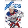 Trends International NHL New York Rangers - Adam Fox Feature Series 23 Unframed Wall Poster Prints - 3 of 4