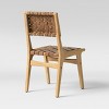 Ceylon Woven and Wood Dining Chair Brown/Natural - Threshold™ - image 4 of 4