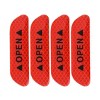 Unique Bargains Car Door Open Sign Reflective Stickers 12 Pcs - 2 of 4