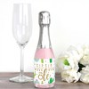Big Dot of Happiness Final Fiesta - Mini Wine & Champagne Bottle Label Stickers - Last Fiesta Bachelorette Party Favor Gift for Women - Set of 16 - 2 of 4