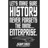 Women's Star Trek: The Next Generation Let's Make Sure History Never Forgets The USS Enterprise T-Shirt - 2 of 4