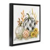 Stupell Industries Fall Patchwork Patterned Pumpkins, 18" x 18" - 3 of 4