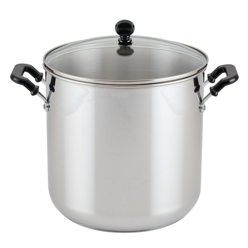 Farberware Classic Stainless Steel 11-Quart Covered Stockpot, 1 of 9
