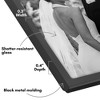 Americanflat Hinged Picture Frame with Shatter-Resistant Glass - Metal Picture Frame Displays Two Photos - 3 of 4