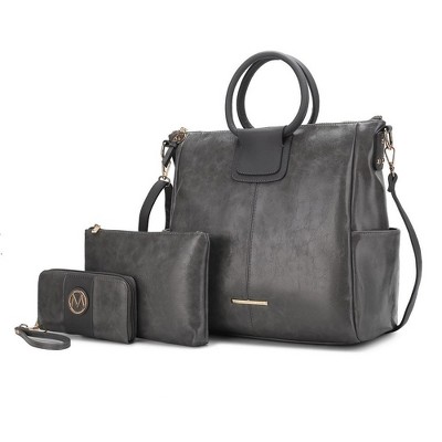 MKF Collection Zori Women’s Tote Bag with pouch and wallet by Mia K