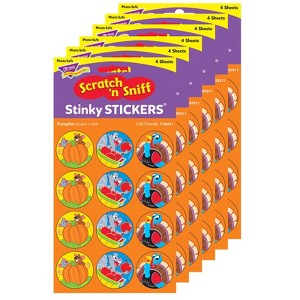 TREND Fall Friends/Pumpkin Stinky Stickers®, 48 Per Pack, 6 Packs - 1 of 4