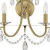 Crystorama Lighting Othello 2 - Light Sconce in  Vibrant Gold - 3 of 4