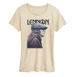Women's - John Lennon - Lennon Peace Short Sleeve Graphic T-Shirt - 1 of 4