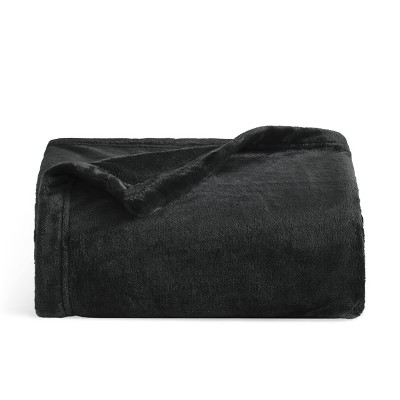 Bedsure | Flannel Blanket Solid 280GSM Soft Fuzzy Plush  Bed Blanket