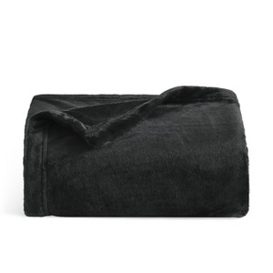 Bedsure | Flannel Blanket Solid 280GSM Soft Fuzzy Plush  Bed Blanket - 1 of 4