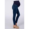 PinkBlush Navy Blue Skinny Maternity Jeans - 3 of 4