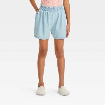 Girls' Woven Soft Shorts - art class™