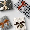 4pk Christmas Velvet Ribbon Gift Packaging Accessories Brown/Beige/Rust/Orange - Wondershop™ - 2 of 3