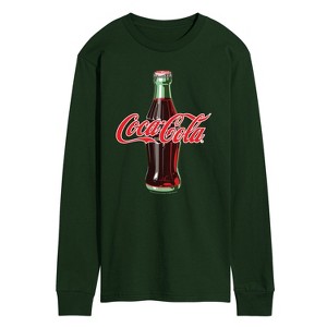 Men's - Coca-cola - Coke Bottle Logo Long Sleeve Graphic T-Shirt - 1 of 2