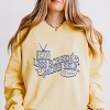 S.W.Smiley Less Screen More Self - Women's Lightweight Garment Dyed Sweatshirt - 4 of 4