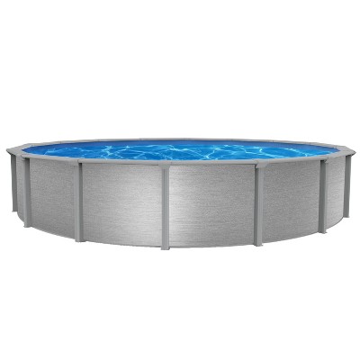 Blue Wave Round 288"x288" Montauk Hybrid Pool