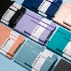 A6 PU Leather Notebook Business Notepad 96 Sheets Inner Pages(Pink) - 2 of 4