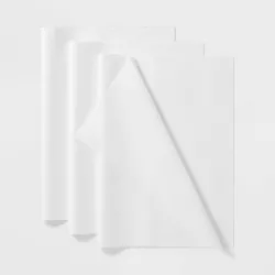 40ct Banded Tissue Paper White - Spritz™