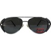 Global Vision Eyewear Aviator Z87 Safety Motorcycle Glasses with Smoke Lenses - 3 of 4