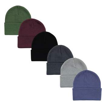Color Kids Beanie - Knitted - Total Eclipse » Fast Shipping
