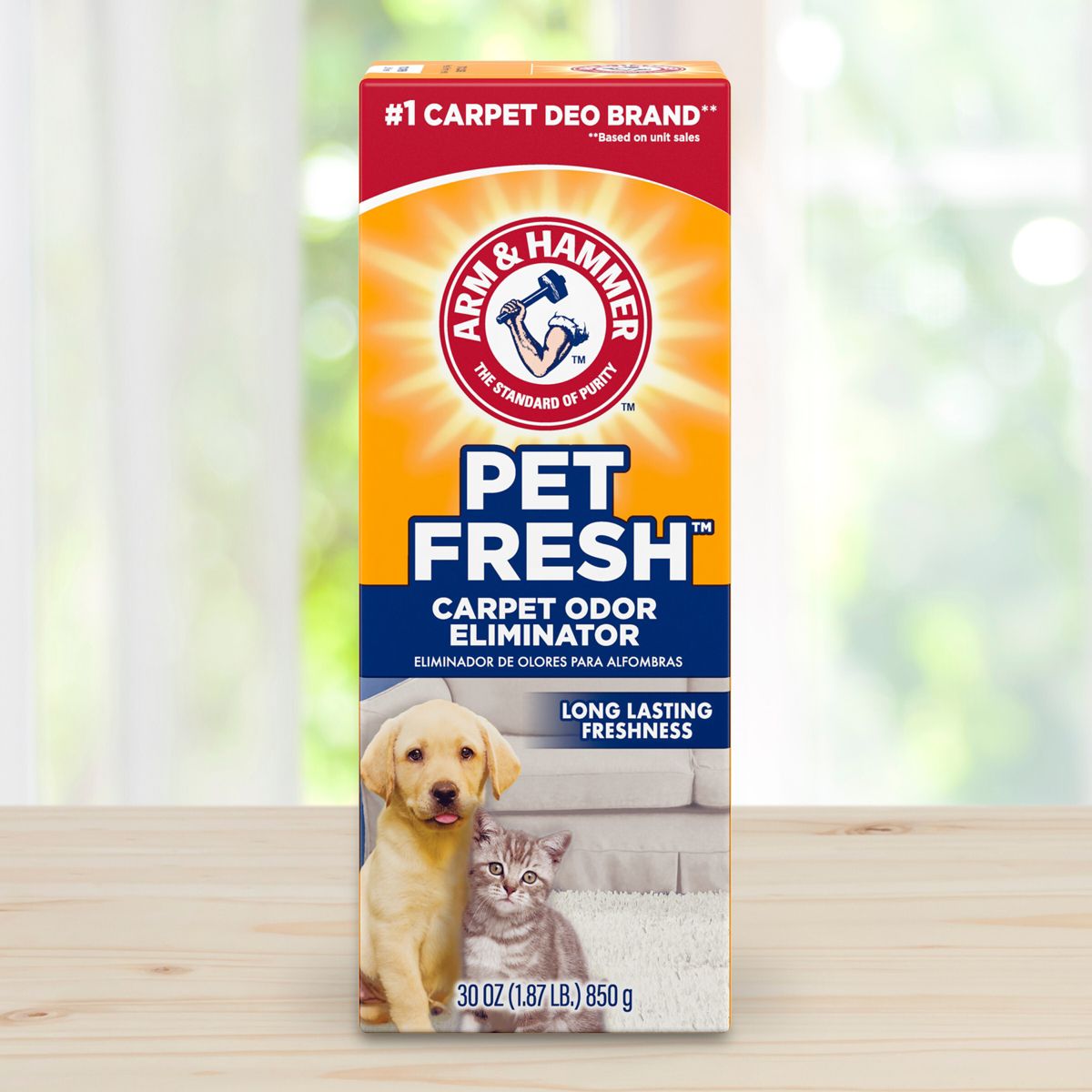 Arm & Hammer Pet Fresh Carpet Odor Eliminator - 30oz: Household Powder for Carpet Cleaning and Deodorizing - thumbnail 2