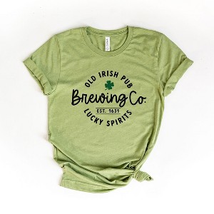 Simply Sage Market Women's Old Irish Brewing Co Short Sleeve Graphic Tee - 1 of 4