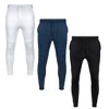 Men's 3 Pack Ultra Soft French Terry Dual Pocket Joggers - 3 of 4