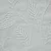 Habitat 100% Polyester Lausanne Sheer Chenille Leaf Delightful Texture Grommet Curtain Panel 52" x 84" Off White - 4 of 4
