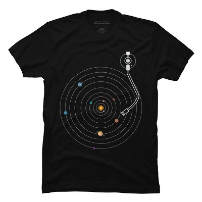 Men's Design By Humans Melodic Universe By frank095 T-Shirt